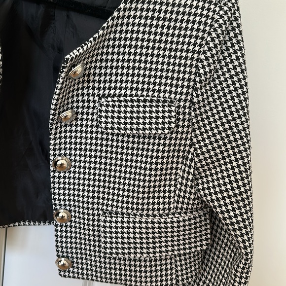 Storets houndstooth cropped jacket - Picture 9 of 15